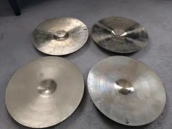 Several Pairs of lighter/Jazz style Hi-Hats