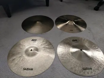 Several Pairs of lighter/Jazz style Hi-Hats