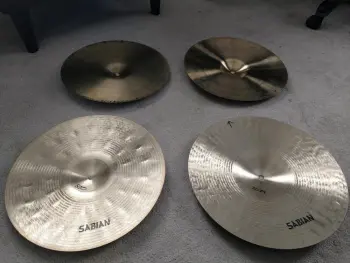 Several Pairs of lighter/Jazz style Hi-Hats