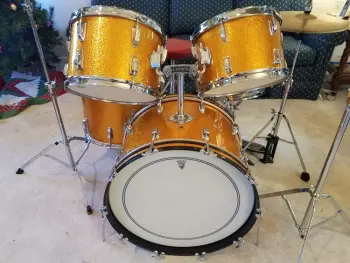 1968 Ludwig Hollywood Gold Sparkle