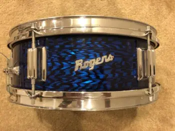 Rogers Blue Onyx (Cleveland era) Luxor Snare Drum