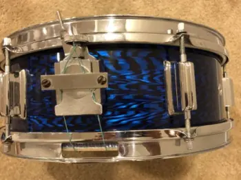 Rogers Blue Onyx (Cleveland era) Luxor Snare Drum