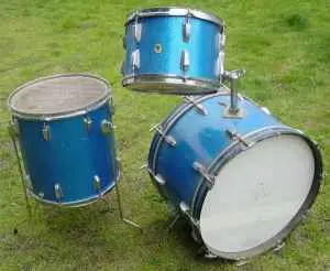 60's ludwig 3 piece set