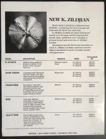 Info on Zildjian Canadian K brilliant finish?