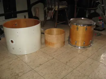 Ludwig 3 ply versus 6 ply Sound Demonstration
