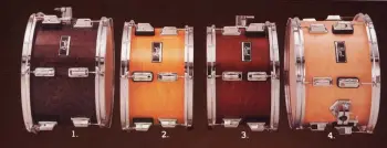 drums with head larger than diameter...