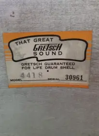 1960'S Gretsch Name Band