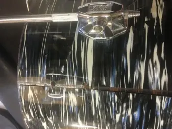 Vintage Ludwig removal of wrap glue