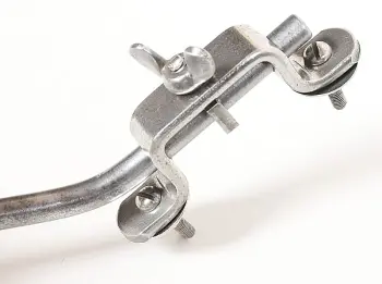 '50 slingerland bassdrum/ floor brackets + spurs