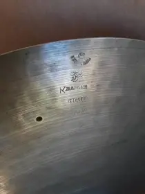 K Zildjian Isaianbul stamp