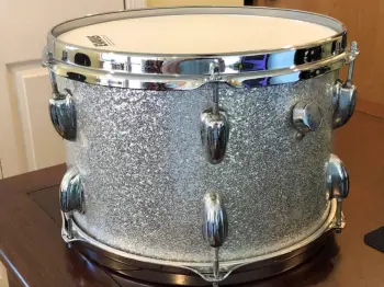 Slingerland Silver Sparkle 8x12&quot; Tom
