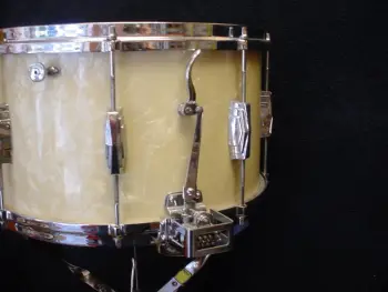 [B]1938-40 LUDWIG &amp; LUDWIG 8x14 WMP/CHROME SUPER-LUDWIG (PROTOTYPE OR SPECIAL ORDER))