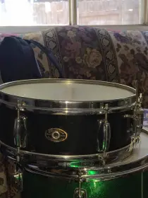 TWO RARE 1940s-50s SLINGERLAND 4x13 &quot;BE BOP&quot; RADIO KINGS