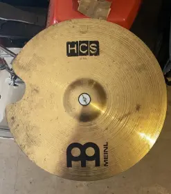 Repaired cymbals