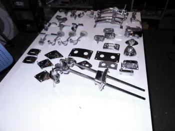 MIJ Parts Rails, Clamps, Dampers, Mounts etc.