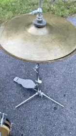70s Vintage Walberg &amp; Auge Orange Sparkle Kit For Sale With Vintage Hardware and Hi-H