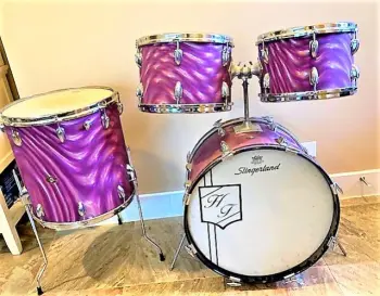 Slingerland Set-o-Matic receiver placement