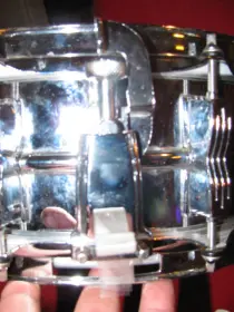 Ludwig 10 lug chrome snare and A med thin crash