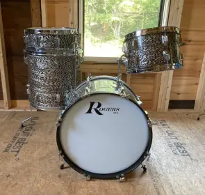 Rogers Black Onyx Drums