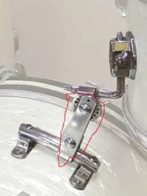 Ludwig Rail Consolette Mount Parts