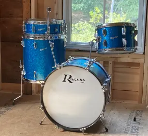Rogers Swingtime in Blue Sparkle Pearl