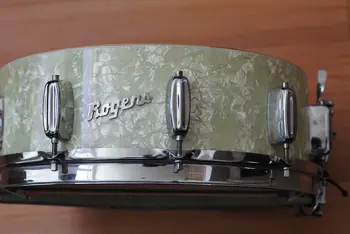 Rogers Dynasonic White Pearl questions!
