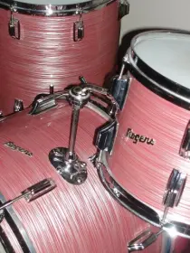 Rogers Pink Ripple Pearl wrap