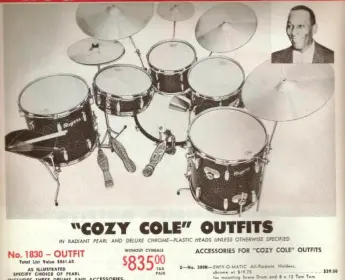 Tom mount on a virgin bass drum