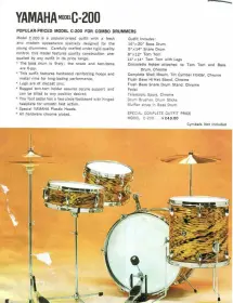 Help identifying vintage Yamaha drums