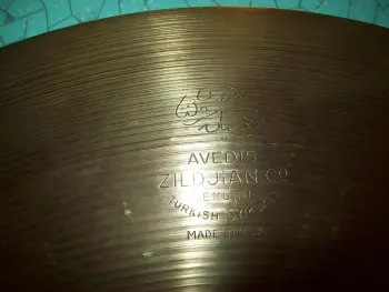 18 inch Zildjian A Large Stamp identification