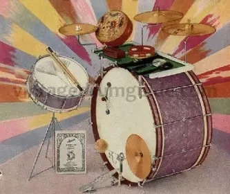 ANTIQUE drum / percussion platform? USA history!!!! What is it ??