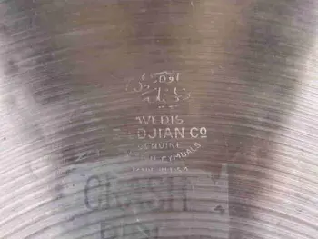 14&quot; Zildjian A with interesting markings