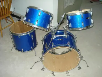 Vintage Blue Sparkle Stewart Kit For Sale