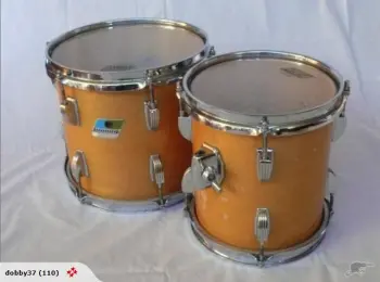 ludwig 8" and 10" toms 70's worth what?