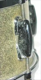 Did Slingerland use die cast hoops in 1961?