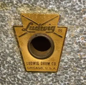 Vintage Ludwig Kit Silver Sparkle 1960s