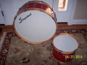 Slingerland Marching Snare and Bass