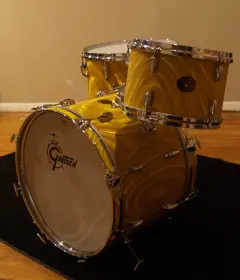 3pc Vintage Gretsch drums - 12/16/20 all original - complete -CLEAN