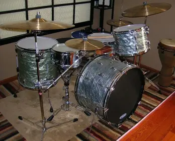 1959 Slingerland's w/extras