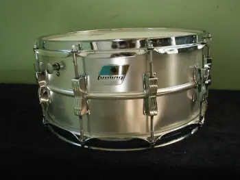 ludwig 6 1/2x14&quot; acrolite blue olive badge