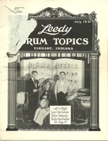 Leedy Drum Topics July 1930 #20