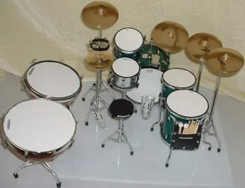 Miniature Famous Drum Kits Very Nice Indeed