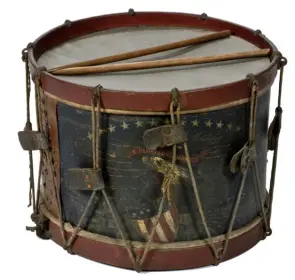 Where do accessories fit-- in establishing the value of vintage drums?