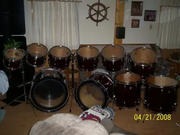 The Biggest Drum Set You have played