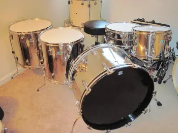70s Ludwig Stainless Steel