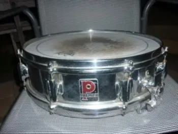 Premier Snare, Rogers kick pedal, and remo roto toms....year/model/value please?