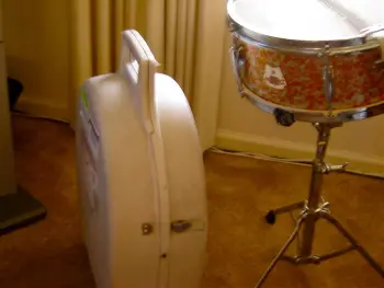 My first snare from the past a &quot;Excellent condition DEL REY&quot; in orange