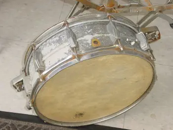 Chrome Removal From A Ludwig Super Sensitive shell