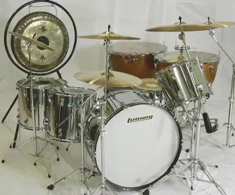 70's Ludwig Stainless Steel, how rare is this kit?