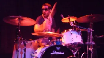 Pictures Of Vintage Drummers and Their Drums From The Way Back Machine